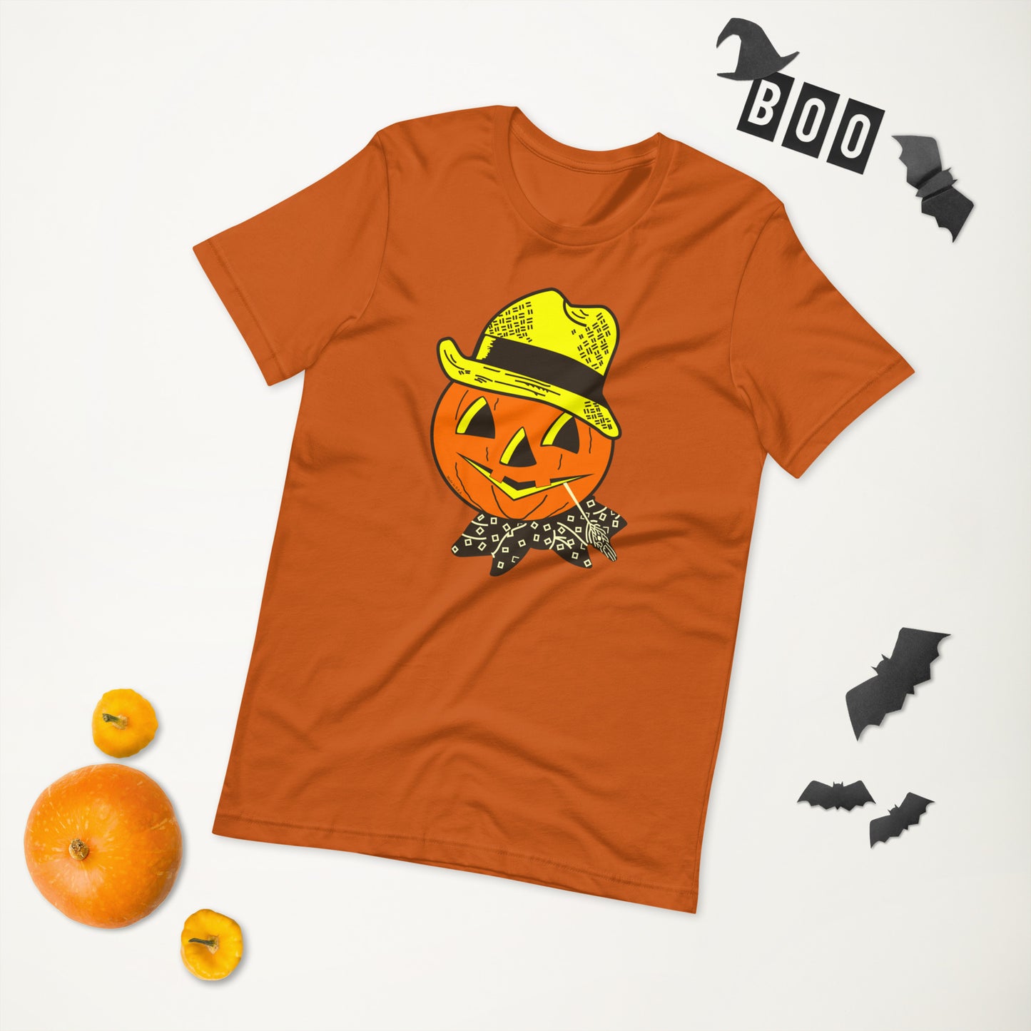 Punkin’ Head Fred Unisex Halloween T-Shirt